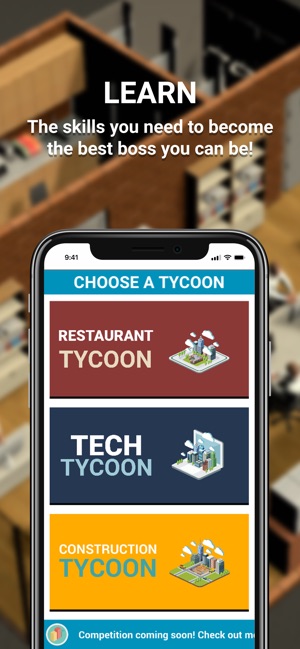 Tycoon Companion App