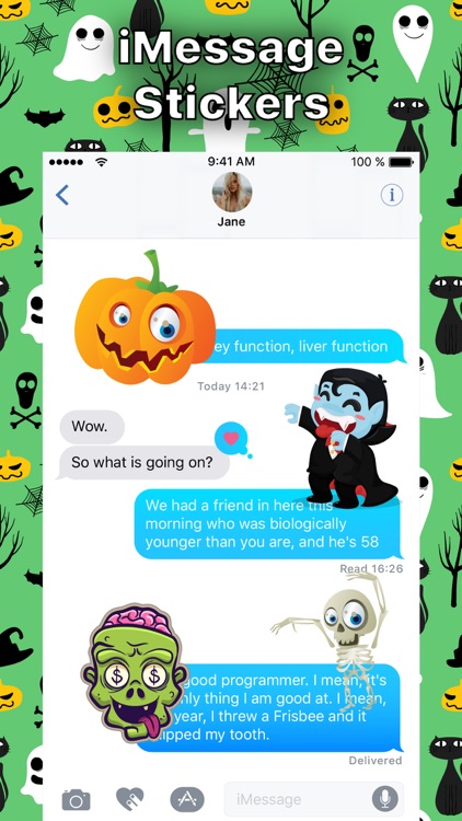 Halloween Zombie Stickers Emo