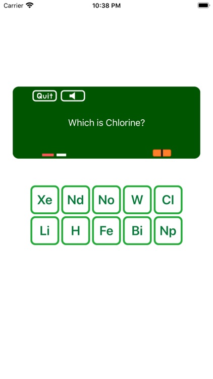 Chemical Elements Quiz