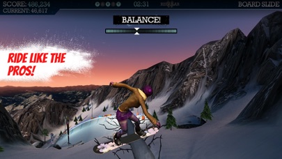 Screenshot from Snowboard Party