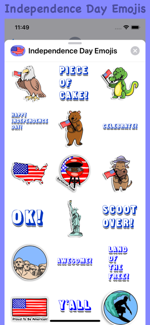 Independence Day Emojis