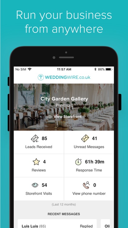 WeddingWire.co.uk for business screenshot-5