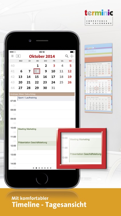 terminic 3-Monatskalender Pro screenshot-4