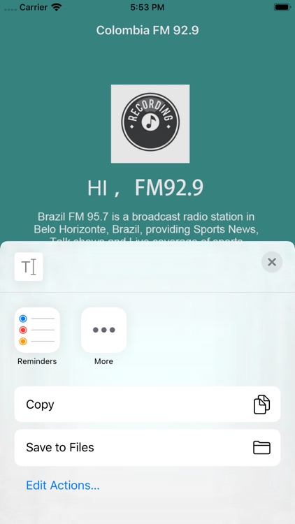 Colombia FM 92.9 screenshot-5