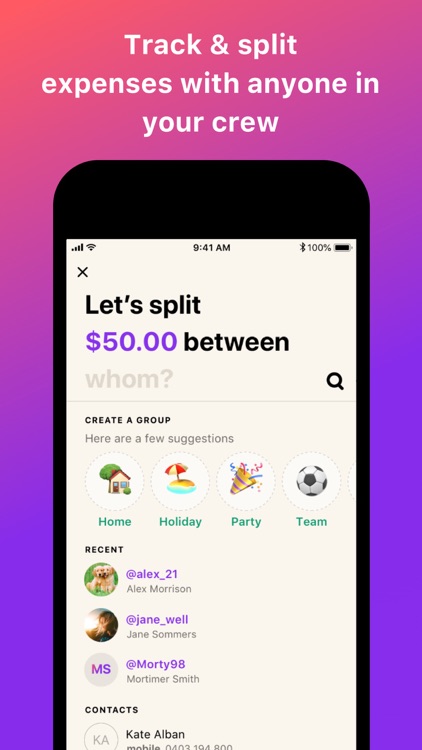 Beem It - Pay Request Split