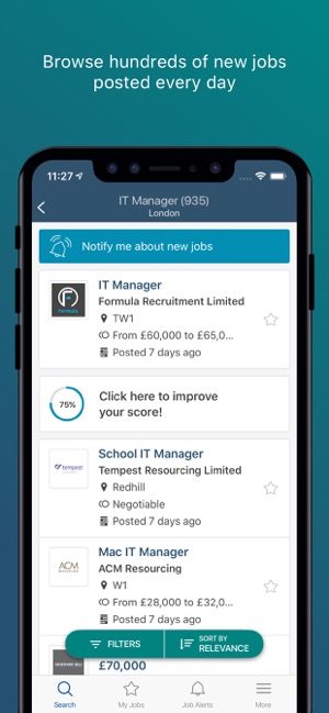 Jobsite - UK Job search app(圖2)-速報App