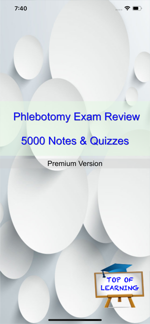 Phlebotomy 5000 Notes & Quiz(圖1)-速報App