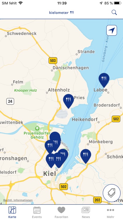 kielometer - Die Kiel App