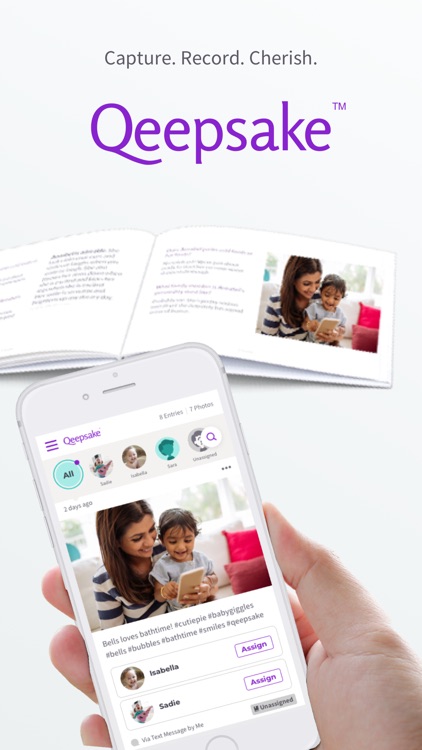 Qeepsake: Family & Baby Album screenshot-3