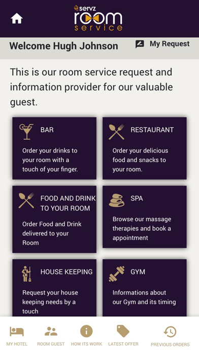 Room Service App By Servz screenshot 4