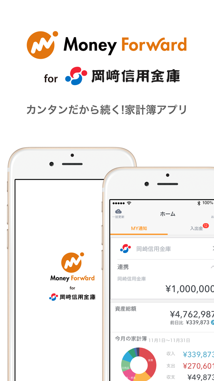 マネーフォワード for 岡崎信用金庫
