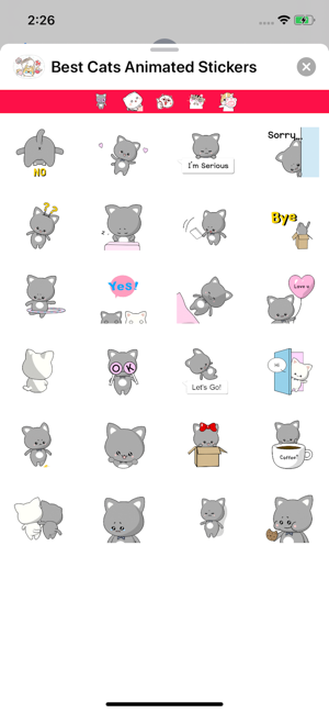 Best Cats Animated Stickers(圖2)-速報App