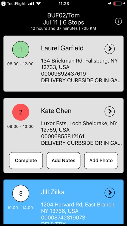 Package AI Driver App