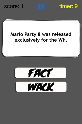 FACT OR WACK video games screenshot 3