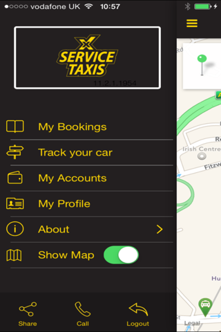 Ex Service Taxis screenshot 3