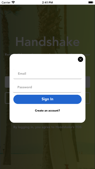 Handshake V/One screenshot 3