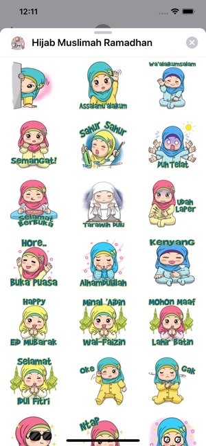 Hijab Muslimah Ramadhan Moji