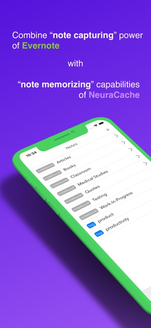 NeuraCache for Evernote