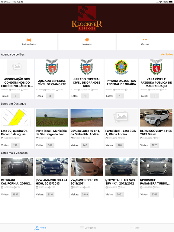Screenshot #4 pour Klöckner Leilões