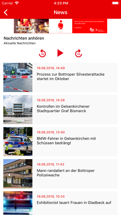Radio Emscher Lippe screenshot 3