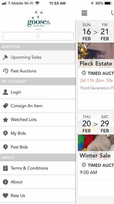 Goose Auctions screenshot 4