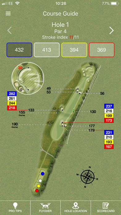 Formby Golf Club Visitors App screenshot 2