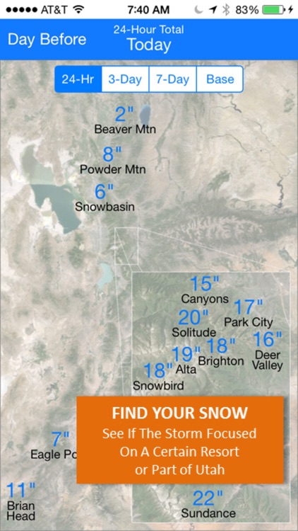 Utah Snow Map & Webcams screenshot-4