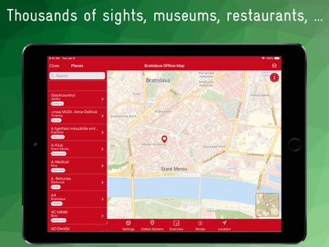 Bratislava Offline Map screenshot 3