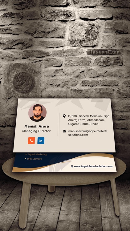 MRR Hope Business Card