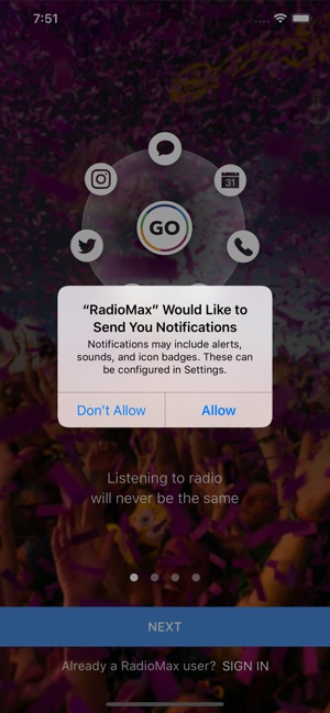 RadioMAX App