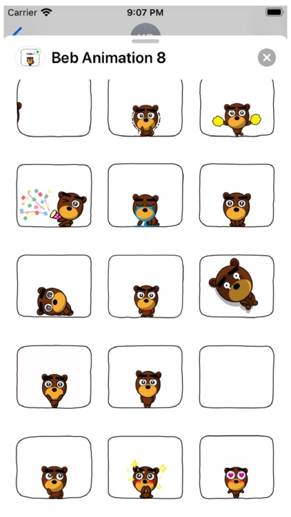 Beb Animation 8 Stickers