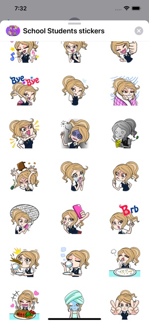 School Friends Stickers(圖3)-速報App