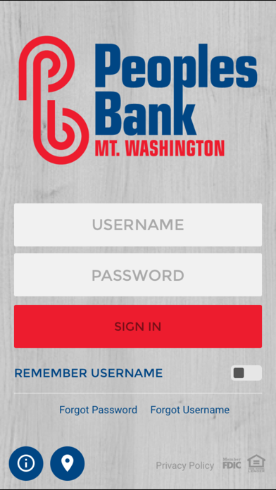 How to cancel & delete Peoples Bank Mount Washington from iphone & ipad 1