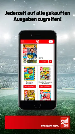 Game screenshot SPORT BILD Reader apk