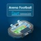 Arena Football Court Manager is a very useful application for all Arena Football Court owners to manage their multiple courts and its booking data