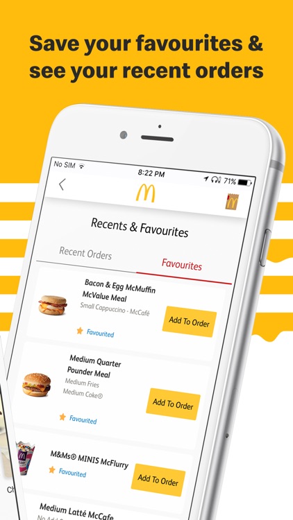 mymacca's Ordering & Offers