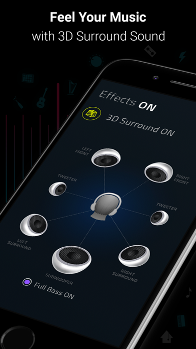 Boom: Music Player with Magical Surround Sound Screenshot 1