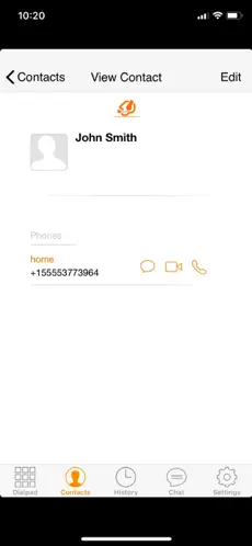Screenshot 4 Zoiper Lite voip soft phone iphone
