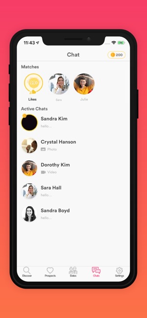 Datum-For Video Dating