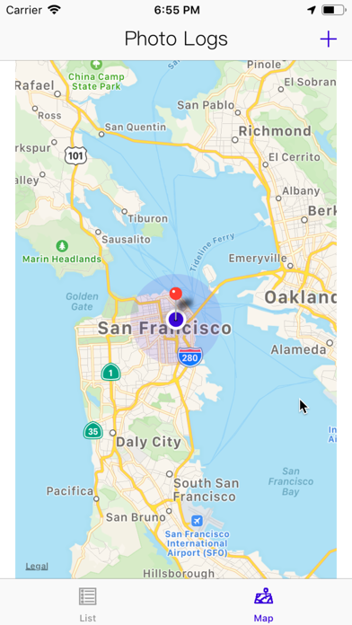Photo Location Logger screenshot 2