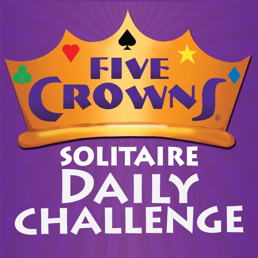 Five Crowns Solitaire Icon