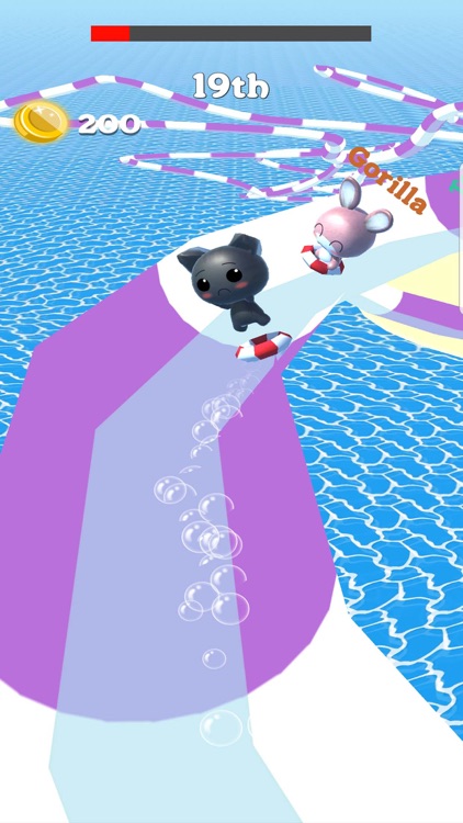 Water Slide Park Cat: Aquapark screenshot-4