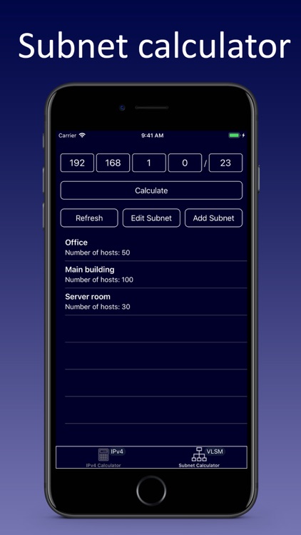 IP and Subnet Calc