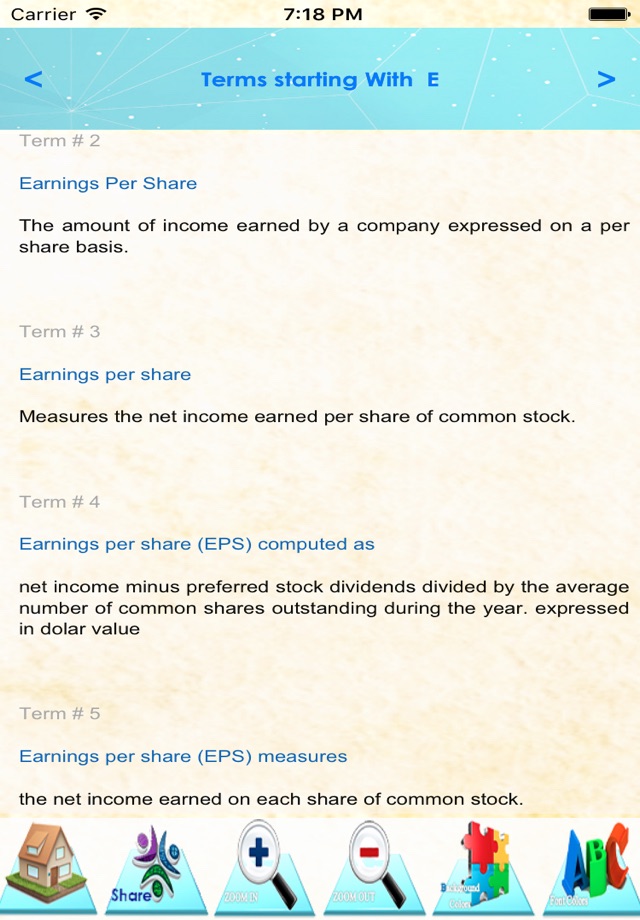 Financial Accounting Terms & C screenshot 4
