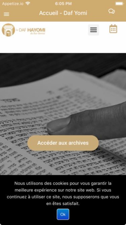 Daf Yomi du Rav Beressi