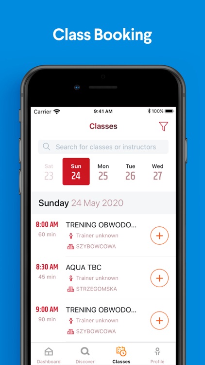 Fitness Academy Mobile App