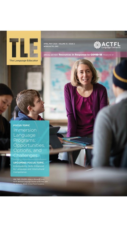 The Language Educator Magazine