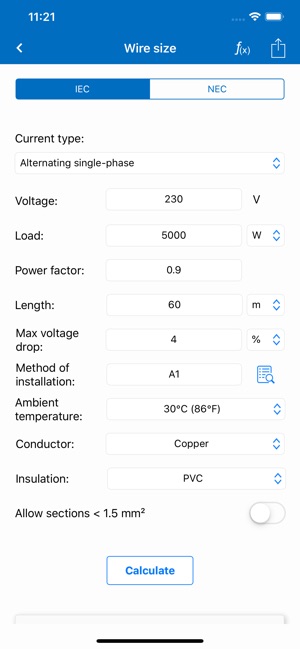 Electrical Calculations PRO(圖2)-速報App