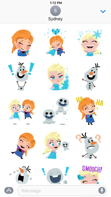 Disney Stickers: Frozen screenshot-1