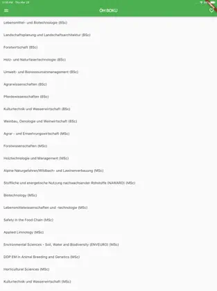 Imágen 2 ÖH BOKU App iphone